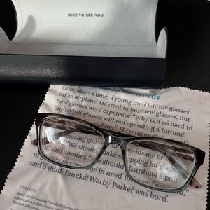 Warby Parker Tortoise Shell Glasses